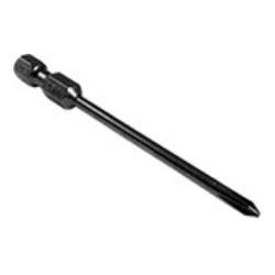 1/4'' Phillips® #0 Power Drive Bit, 2-3/4" Overall Length, Apex® 4910-AX