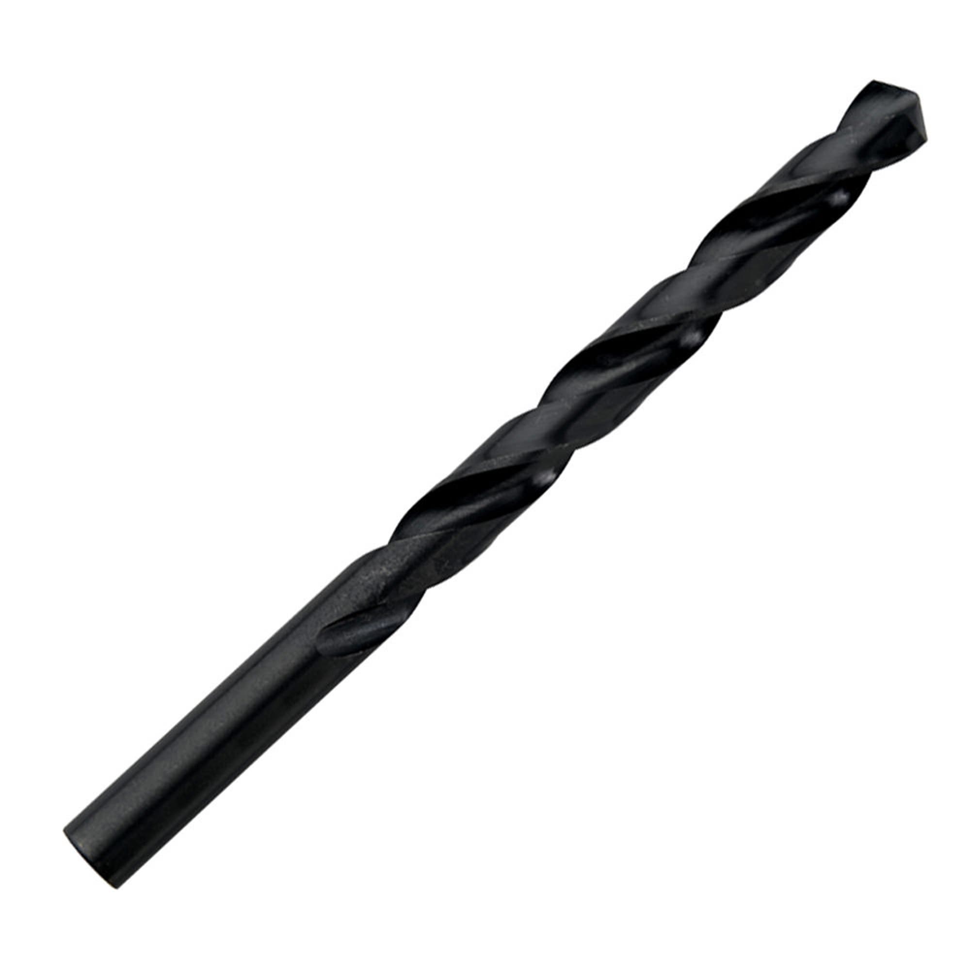 1/16" Champion General Purpose Jobber Drill Bits, Black Oxide Treated Straight Shank, 118 Degree Point, HSS