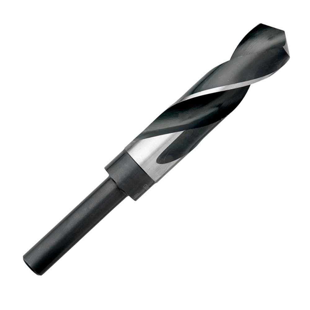 1" Champion 712 Silver & Deming Drill, 6" Length, 1/2" Straight Shank, 118 Degree Point, HSS Black & Bright Finish