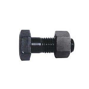 3/4" x 3-1/2" A325 Structural Bolt with Nuts, Plain Steel - Available Only In New York Metro Area