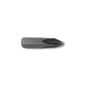 #1 Point, Phillips 1/4" Hex Insert Bit. Overall Length: 1".
