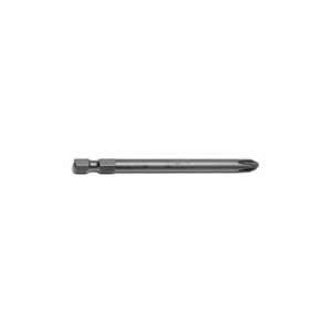 #3 Point, Phillips 1/4" Hex Power Drive Bit. Overall Length: 3-1/2"