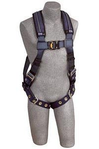 3M™ DBI-SALA® ExoFit™ XP Vest-Style Harness 1110126, Back D-Ring, Tongue Buckle Leg Straps, Removable Comfort Padding - Medium
