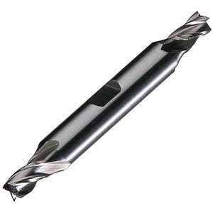 13/32" x 1/2" - 603 High Speed End Mill - Double End, Non-Center Cutting, 4 Flute, Right Hand Helix, High Speed Steel, Champion 603-13/32X1/2