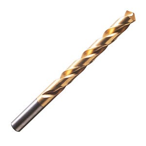 5/64" - 700T Jobber Drills, High Speed Steel with Titanium Nitride Coating, Straight Shank, 135 Degree Split Point, Champion 700T-5/64