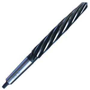1-9/16" - 982 Taper Shank Bridge Reamer - Left Hand Spiral Flute, Right Hand Cut, High Speed Steel, Champion 982-1-9/16