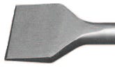 2" x 12" CM97 Scraper Chisel, Spline Shank, Champion CM97-12