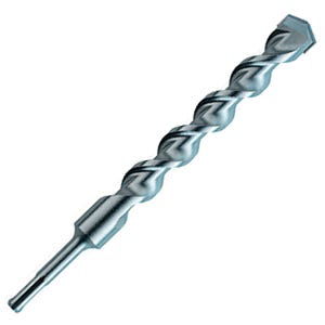 3/8" x 12" CM9B Carbide Tipped Hammer Bit - Contractors Series, SDS Plus Shank, Chisel Shaped Carbide Tip, 10" Usable Length, Champion CM9B-3/8X10X12