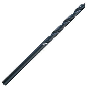 #11 x 6" Champion CS6X Aircraft Extension Drill Bits - Contractor Series, 135º Split Point, HSS with Black Oxide Treatment