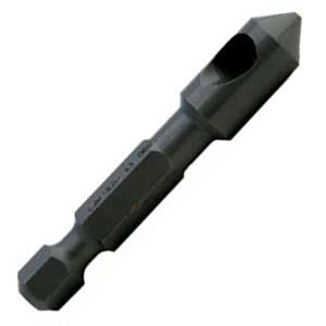 Champion CSK-SH Zero Flute Countersink - Deburring Tool, 1/4" Shank, Screw Size - #10, #12, & #14, Overall Length - 2-5/16", Body Diameter - 9/16"