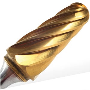 USL3 Taper Radius End Carbide Bur for Narrow Contours
