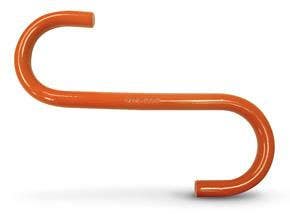 1-1/2" Alloy "S" Hook - Eye Hook, Rated Load: 6,250 lbs, Rated For Use With HA800, Columbus McKinnon 562350, Made in USA - 1/EA