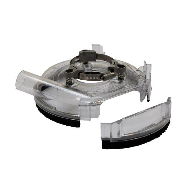 7" DustBuddie Dust Shroud for Grinding Concrete in Clamshell, Dustless D0850