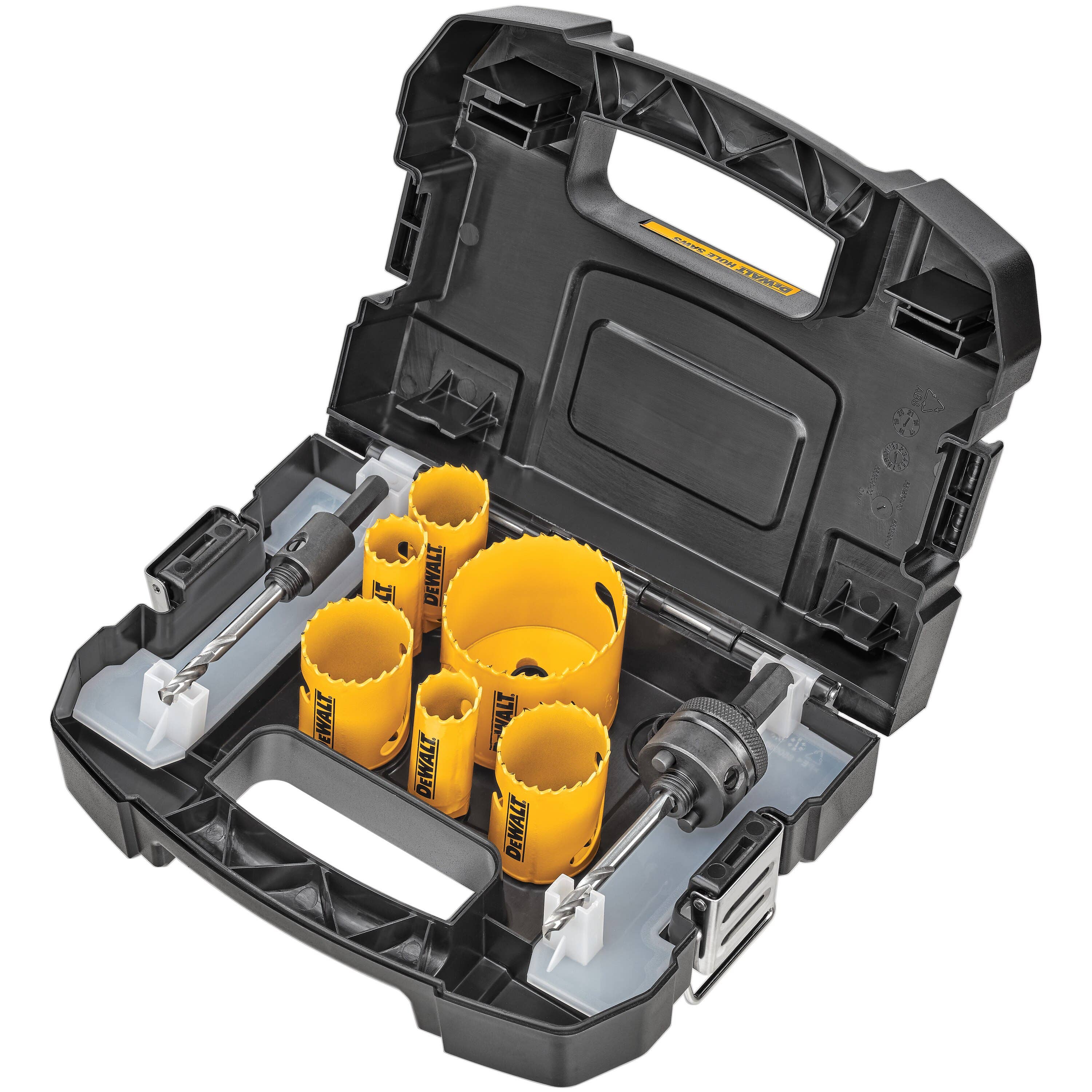 DeWalt 9-Piece Plumber's Bi-Metal Hole Saw Kit, D180001