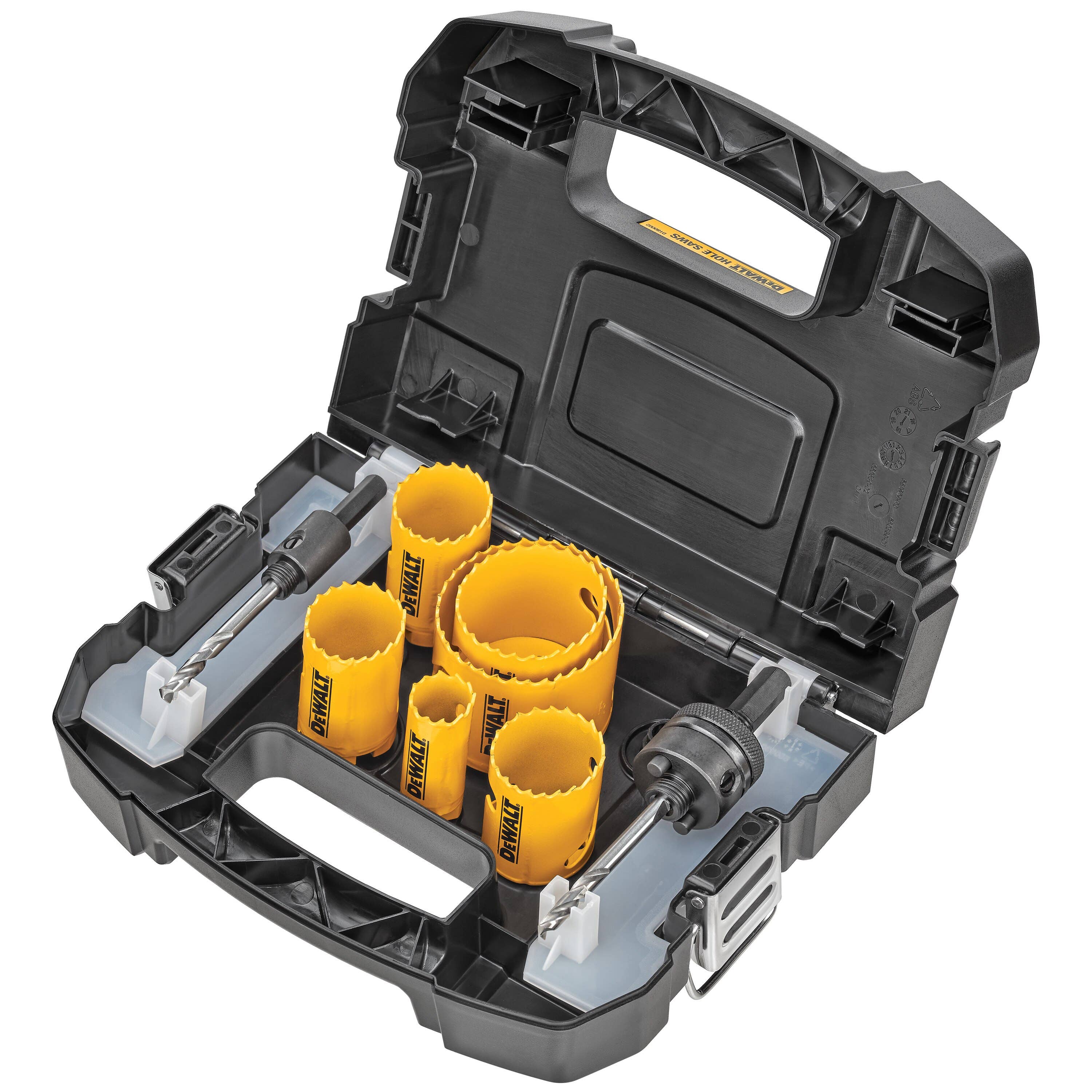DeWalt 9 Pc. Electrician's Hole Saw Kit, D180002