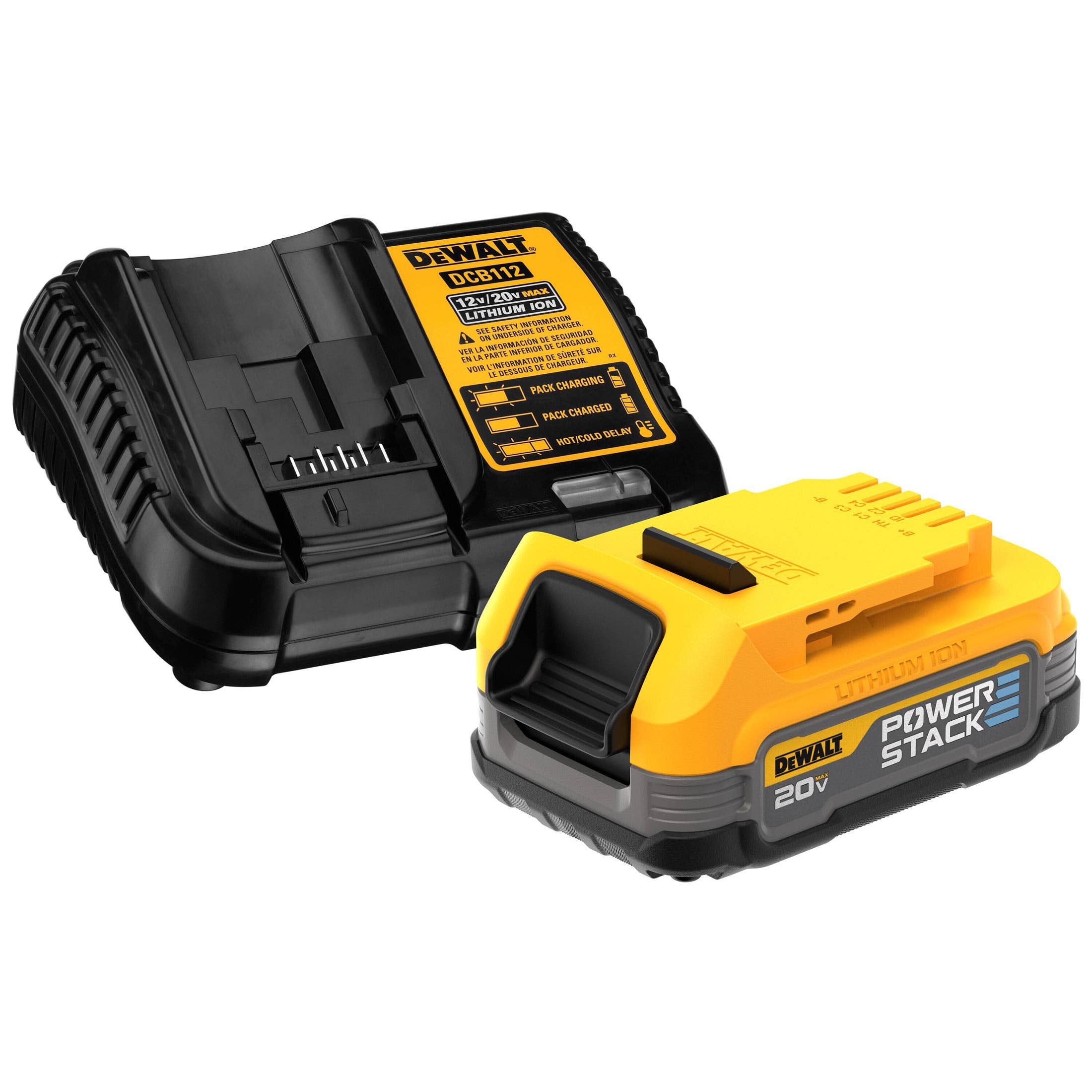 DEWALT® POWERSTACK™ 20V MAX Compact Battery Kit, DCBP034C