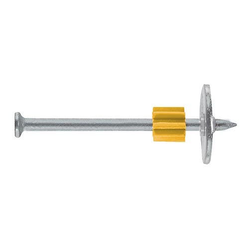 1-1/2, Powers .300 Head Mechanically Galvanized Pressure Treated Lumber Pins with 1 Washer, .145 Shank Diameter