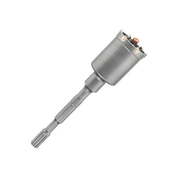 2-3/4" x 12" One Piece Carbide Core Bit SDS Max Shank Type, Overall Length: 12"