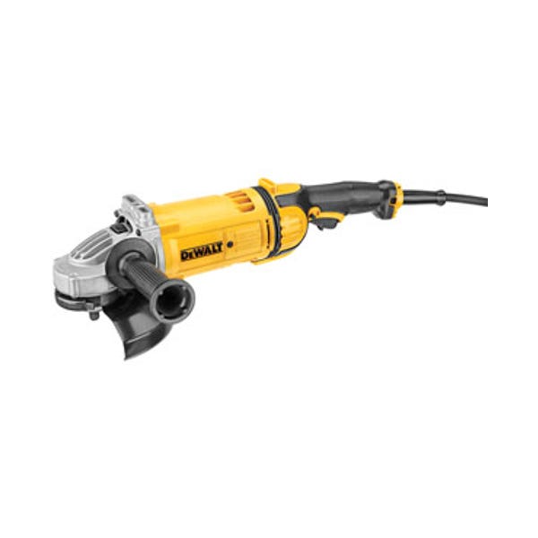 7" Large Angle Grinder, 5/8"-11 Spindle Thread, 15.0 Amps, 8500 RPM, 4.7 HP, DeWalt® DWE4557