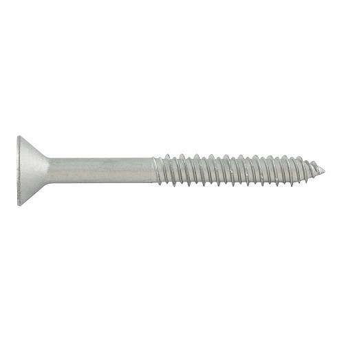 5/16" x 3" UltraCon Concrete Screw Anchors, Star Flat Oversized Head, #3 Drive Size, 7/32" Drill Bit Size, Silver Stalgard Coating