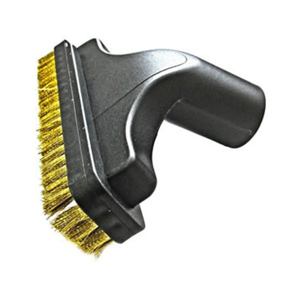 Ash Vacuum Rectangle Wire Brush Tool, 6" Long, 1/2" Wire Bristles, Dustless 14112