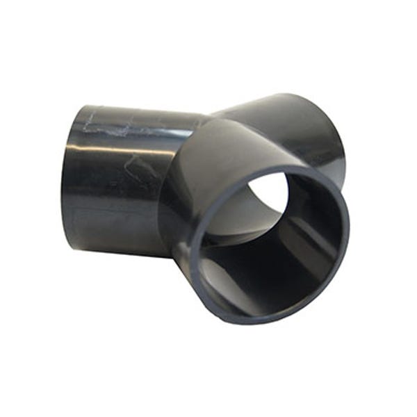2.25" x 2.25" x 2.25" "Y" Connector, Used to Connect (2) Hoses to (1) Vacuum, Dustless 14172