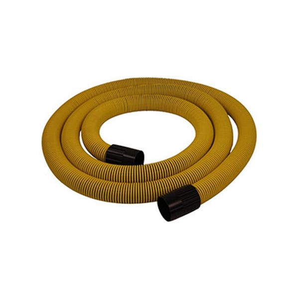 12 ft. Hose with Removable Cuffs, Crushproof, Yellow, Dustless 14251