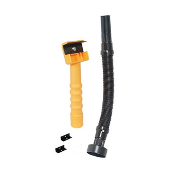 ChipBuddie Dust Free Paint Scraper Tool with 18" Hose, Includes (3) Replacement Blades, Dustless 61005