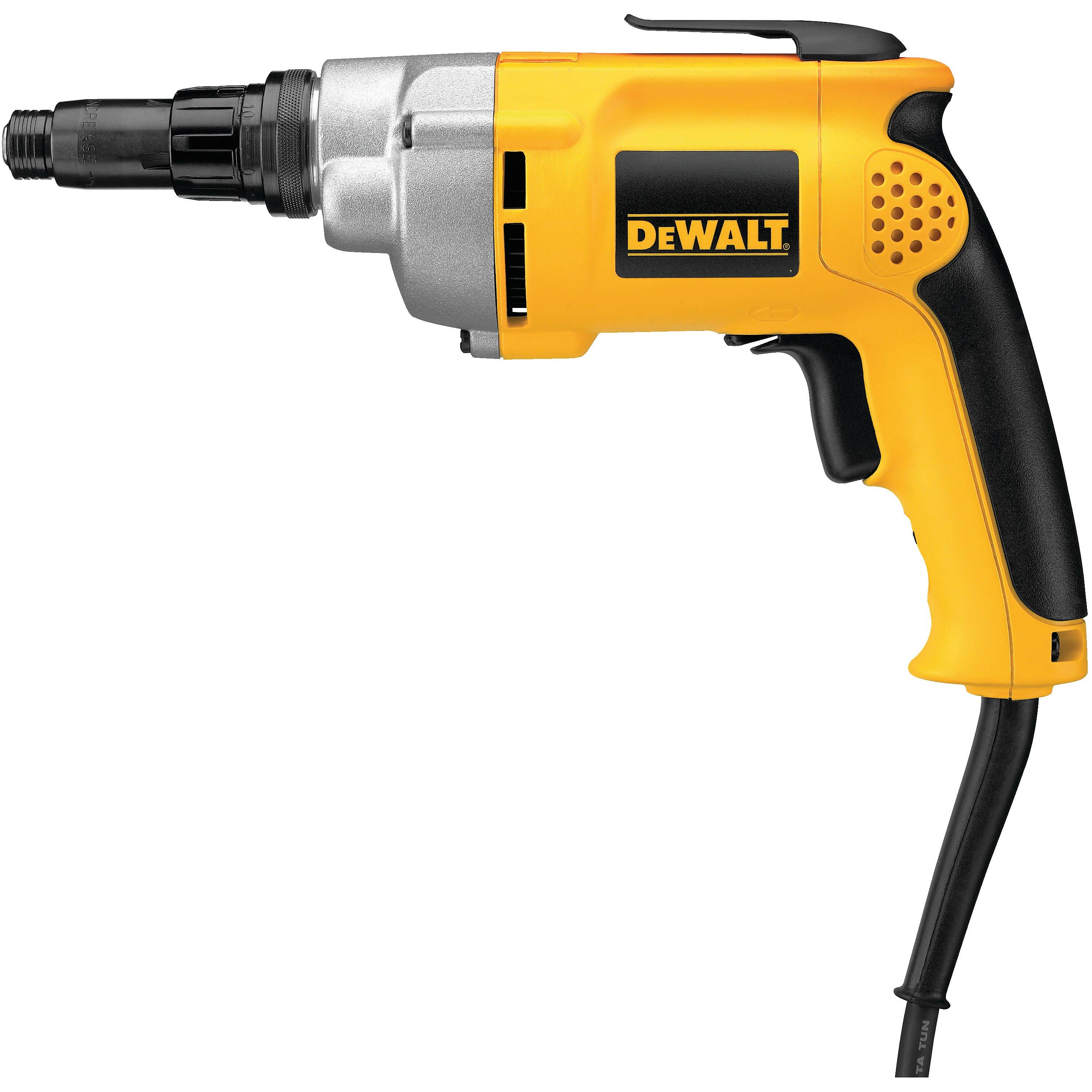 DeWalt® DW267 VSR VERSA-CLUTCH™ Screwgun, 0 - 2,000 RPM, 6.5 Amps, 164 in-lbs. Torque, DW267