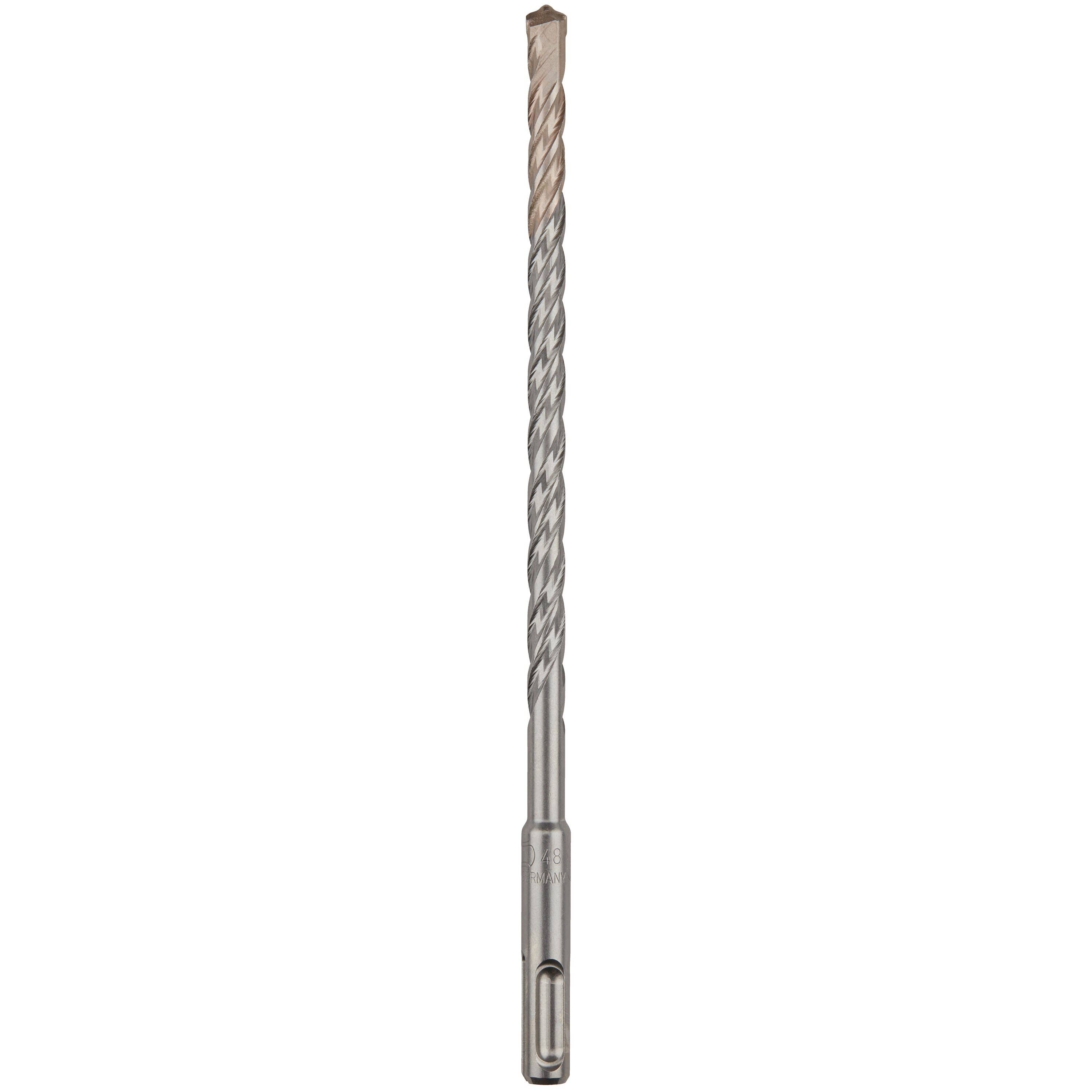 DeWalt® DW5416B25 - 1/4" x 4" 2 Cutter Carbide Drill Bits, SDS+ Shank, Rock Carbide™ Tip, 4 Flute Design, 2" Usable Length