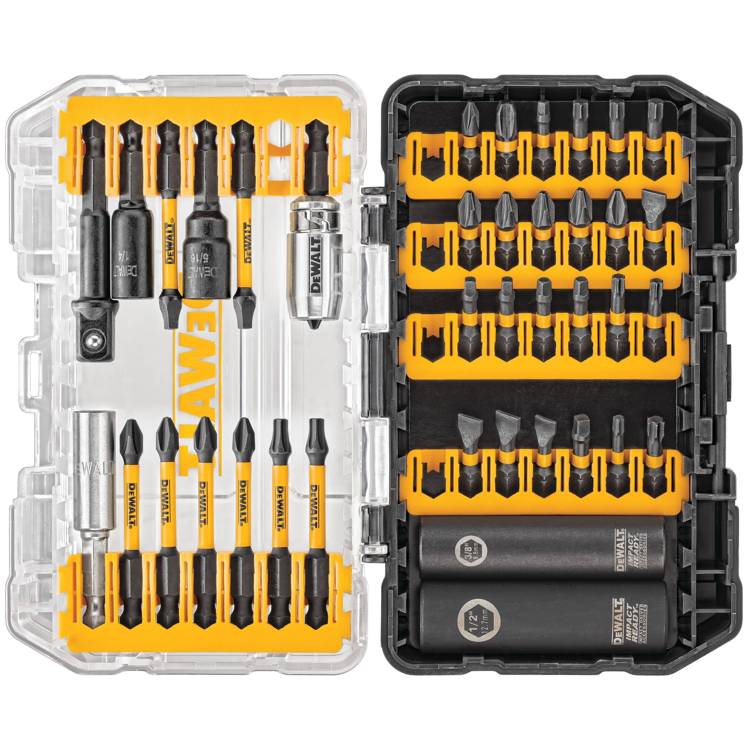 40 Piece Impact Ready® FlexTorq® Screwdriving Set, DeWalt® DWA2T40IR