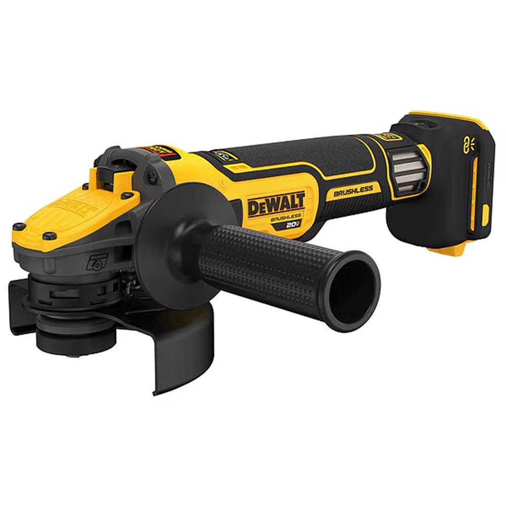 DeWalt 20V MAX 4.5" - 5" Variable Speed Grinder with FLEXVOLT ADVANTAGE™ Technology, Tool Only, DCG409VSB
