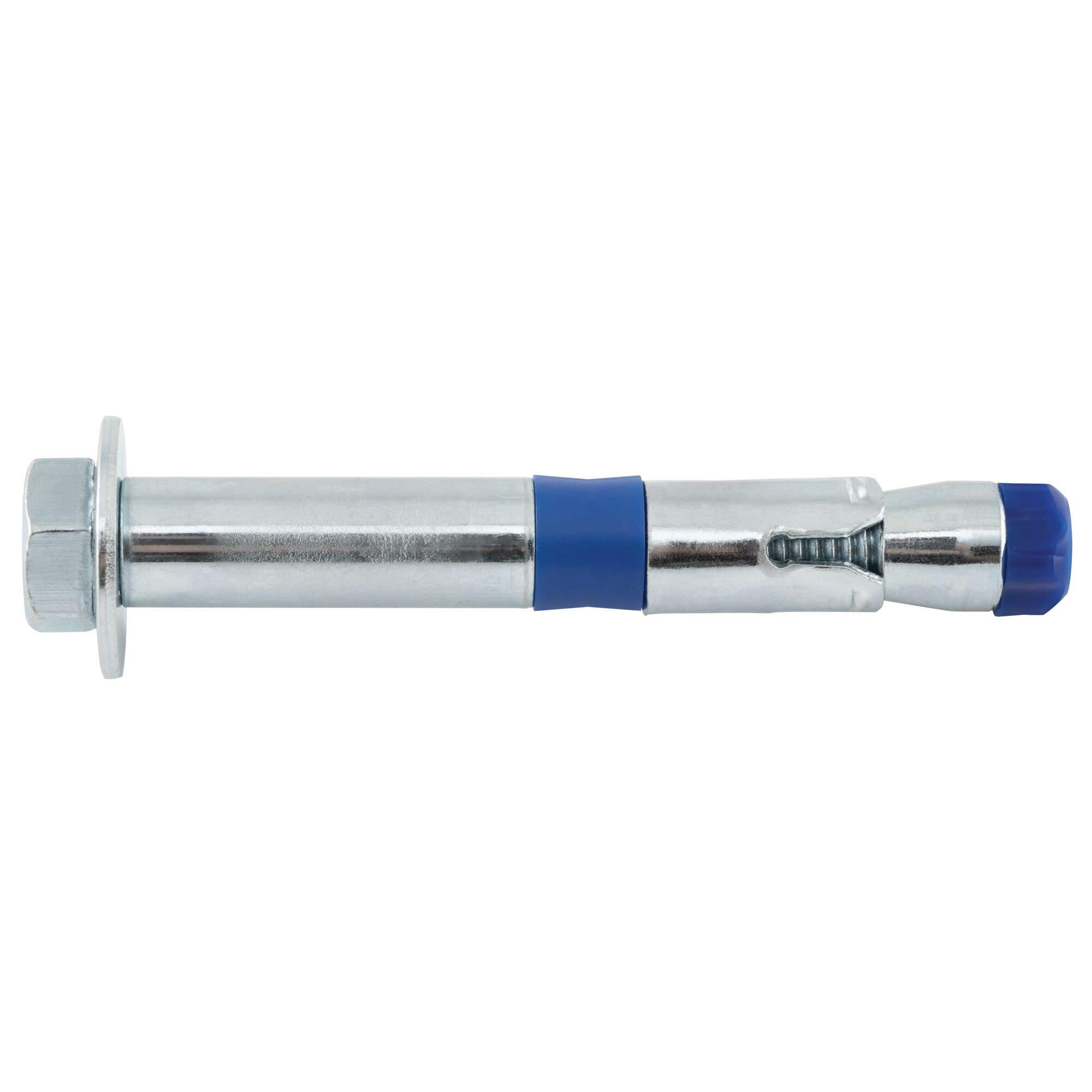 1/2" x 3-1/2" Powers Power-Bolt+ Heavy Duty Hex Head Sleeve Style Anchors, Zinc Plated Carbon Steel