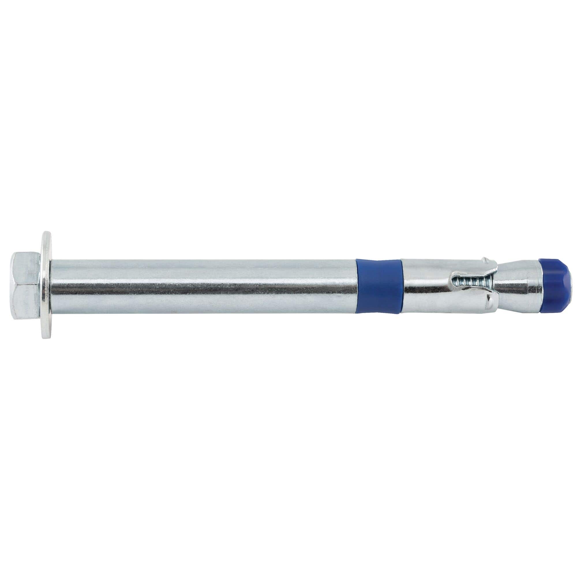 1/2" x 4-3/4" Powers Power-Bolt+ Heavy Duty Hex Head Sleeve Style Anchors, Zinc Plated Carbon Steel