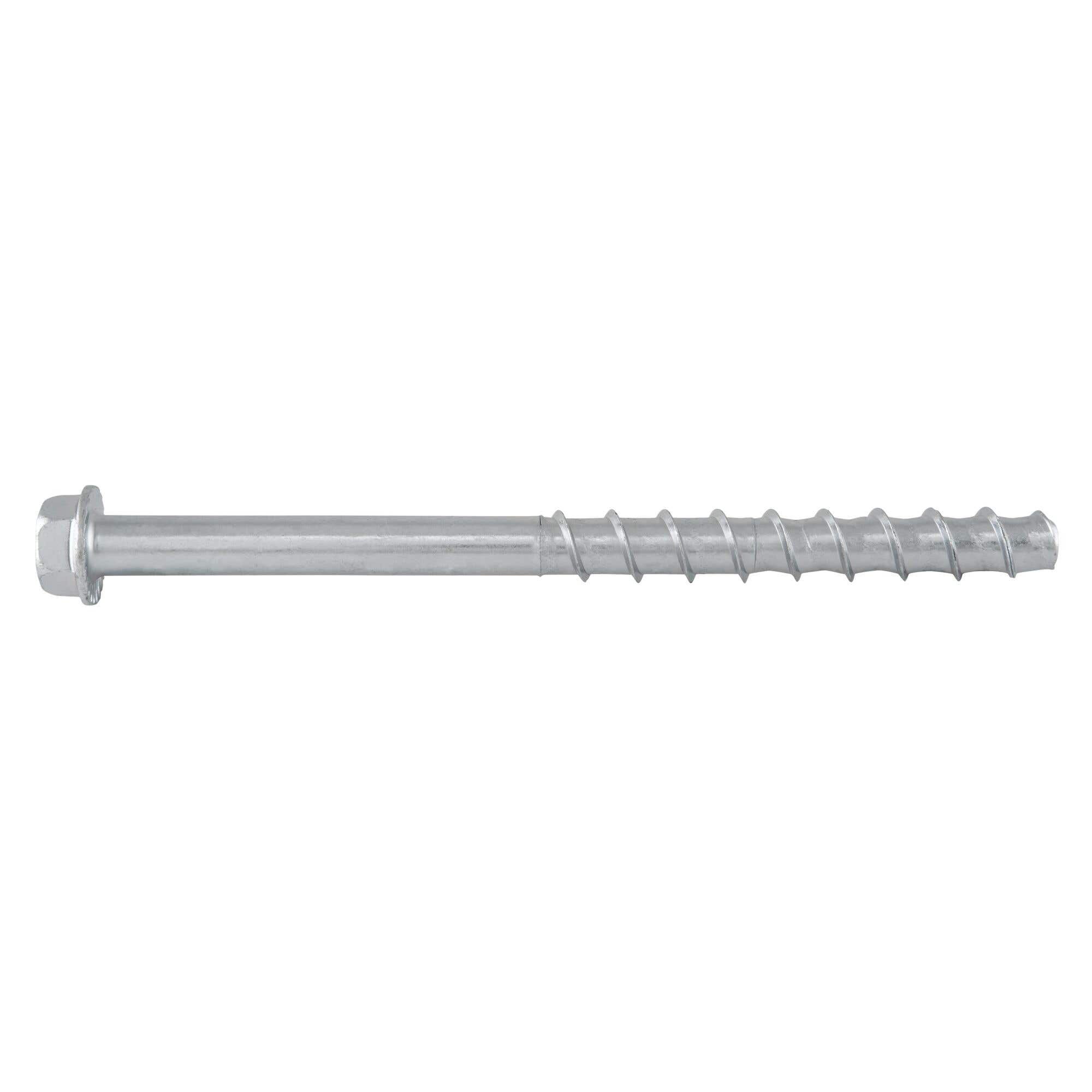 3/8" x 3" Screw-Bolt+ High Performance Concrete Screw Anchors, Hex Head, 9/16" Socket Size, Zinc Plated, DeWalt® PFM1411240
