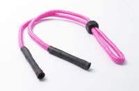 Hi-Vis 22" Pink Safety Strap for Safety Glasses, Mono Slide Adjustment, Rubberized Sleeves