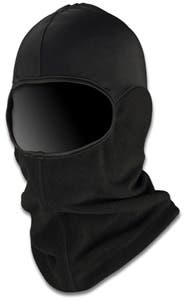 Ergodyne N-Ferno Fleece Balaclava with Spandex Top, 320g Polyester Fleece, Lightweight Stretchable Spandex Top, Long Length, Reflective Accents