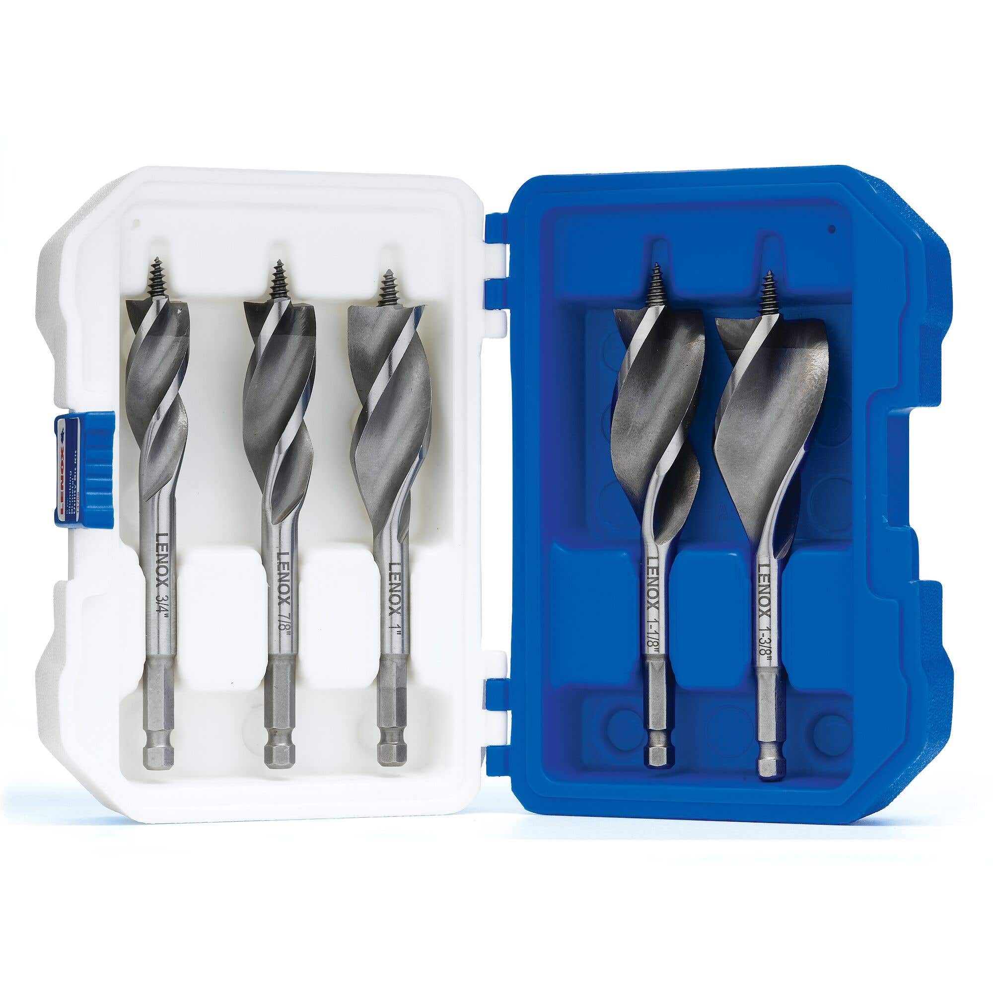 Lenox 5-Piece Plumber's Bi-Metal Utility Bit Kit, 14788500PK