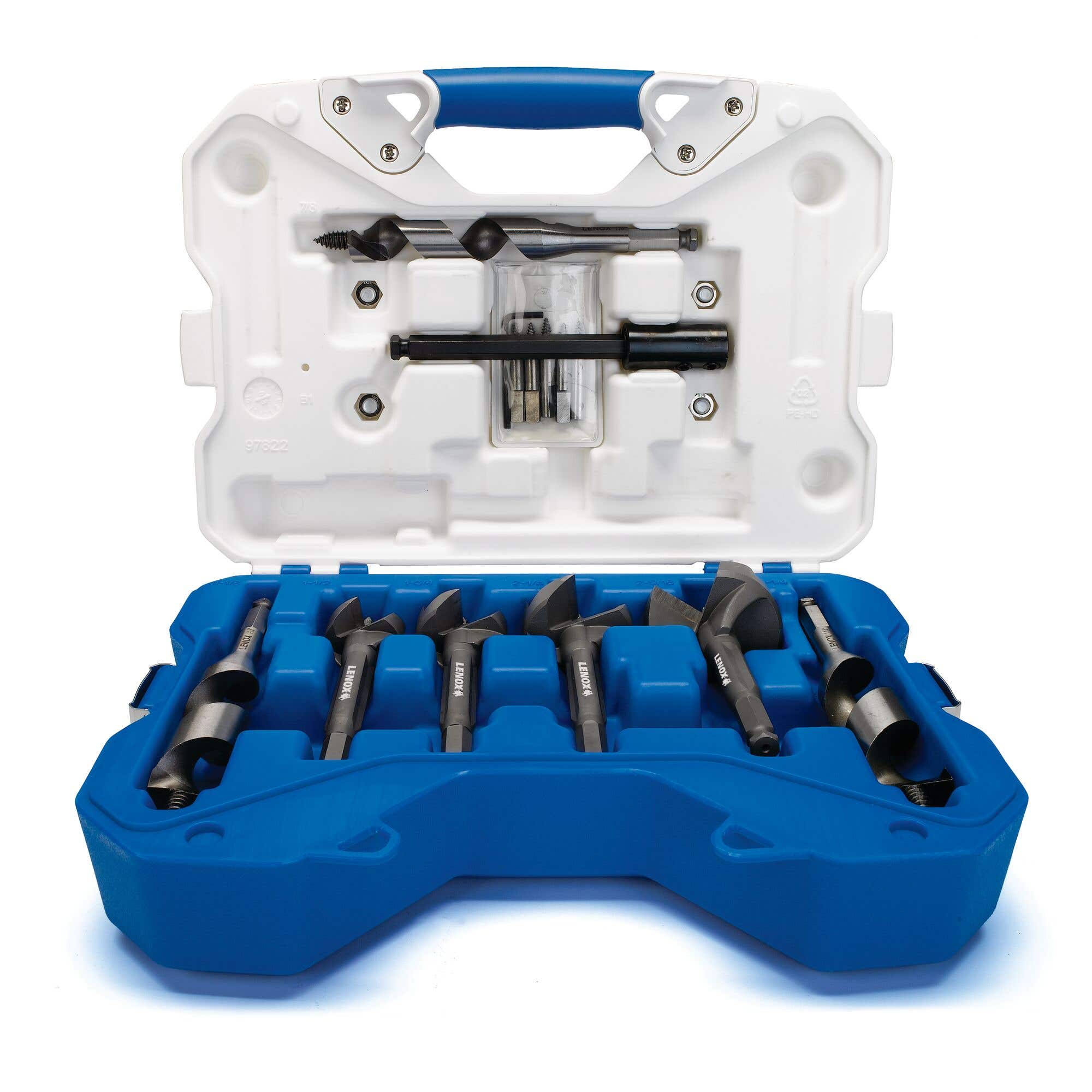 Lenox 15-Piece Bi-Metal Ship Auger / Self-Feed Bit Kit, 1787507