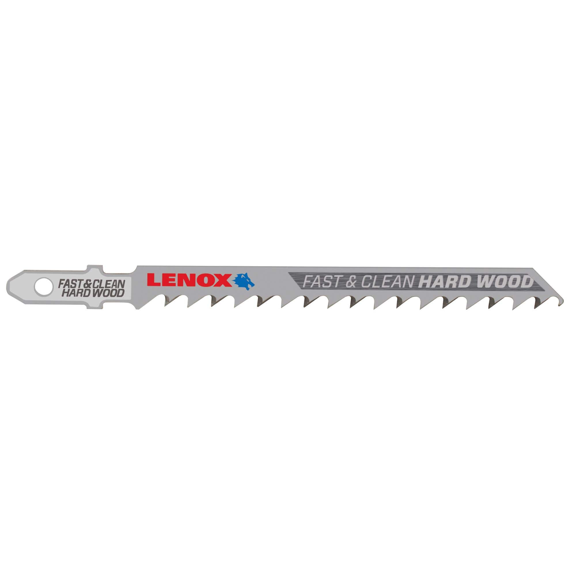 4" x 5/16" x .058 6 TPI LENOX Clean Wood Cutting T-Shank Jig Saw Blades (5-Pack) -  1990703