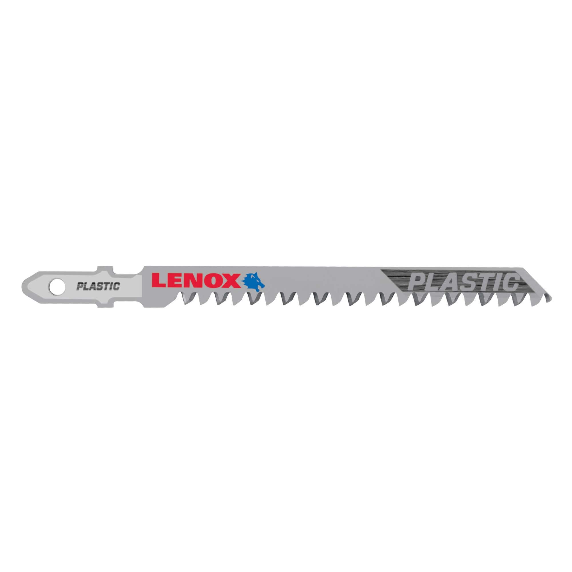 4" x 5/16" x .058 12 TPI LENOX Clean Wood Cutting T-Shank Jig Saw Blades (3-Pack) -  1991614