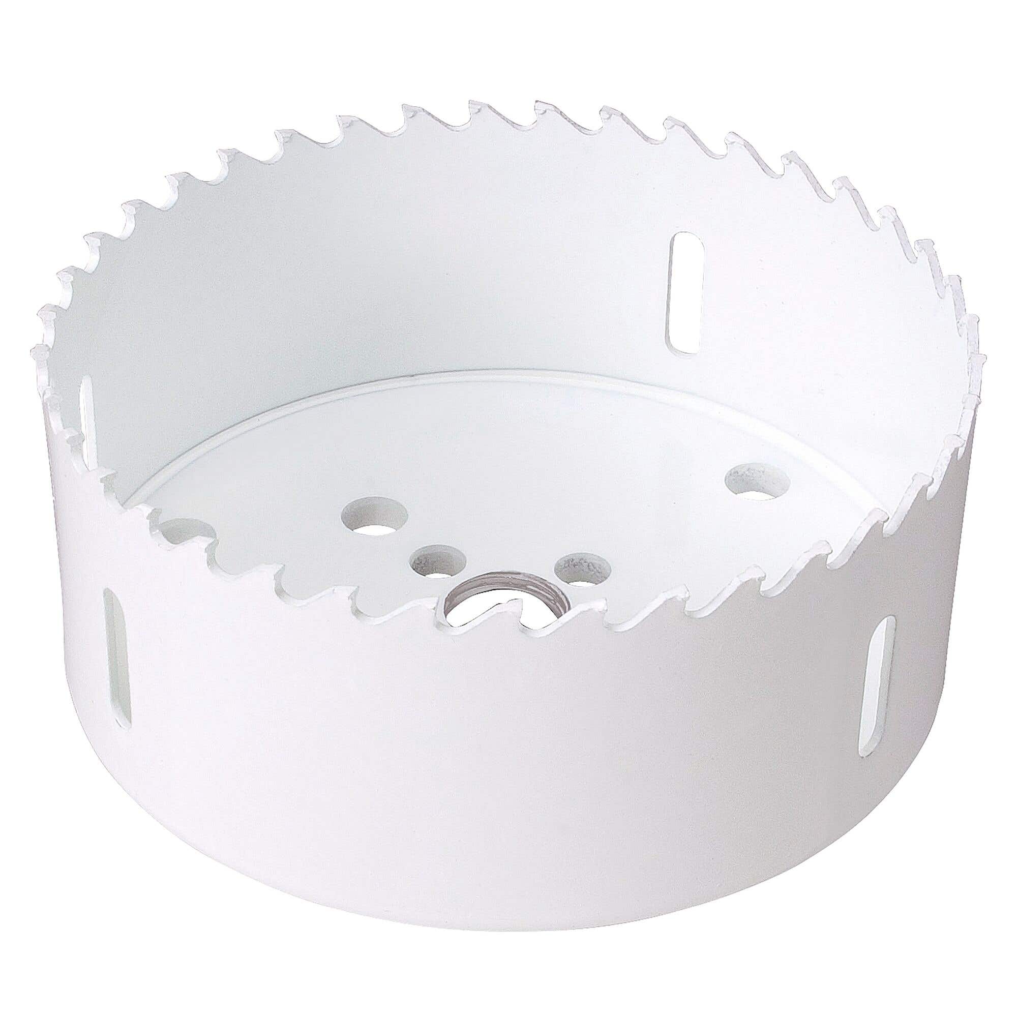 Lenox 4-3/4" Carbide Tipped Hole Saw, 4-1/2" Pipe Tap, 4" Pipe Entrance, Uses 2L Snap-Back / 2L, 3L, 6L or 7L Standard Arbors