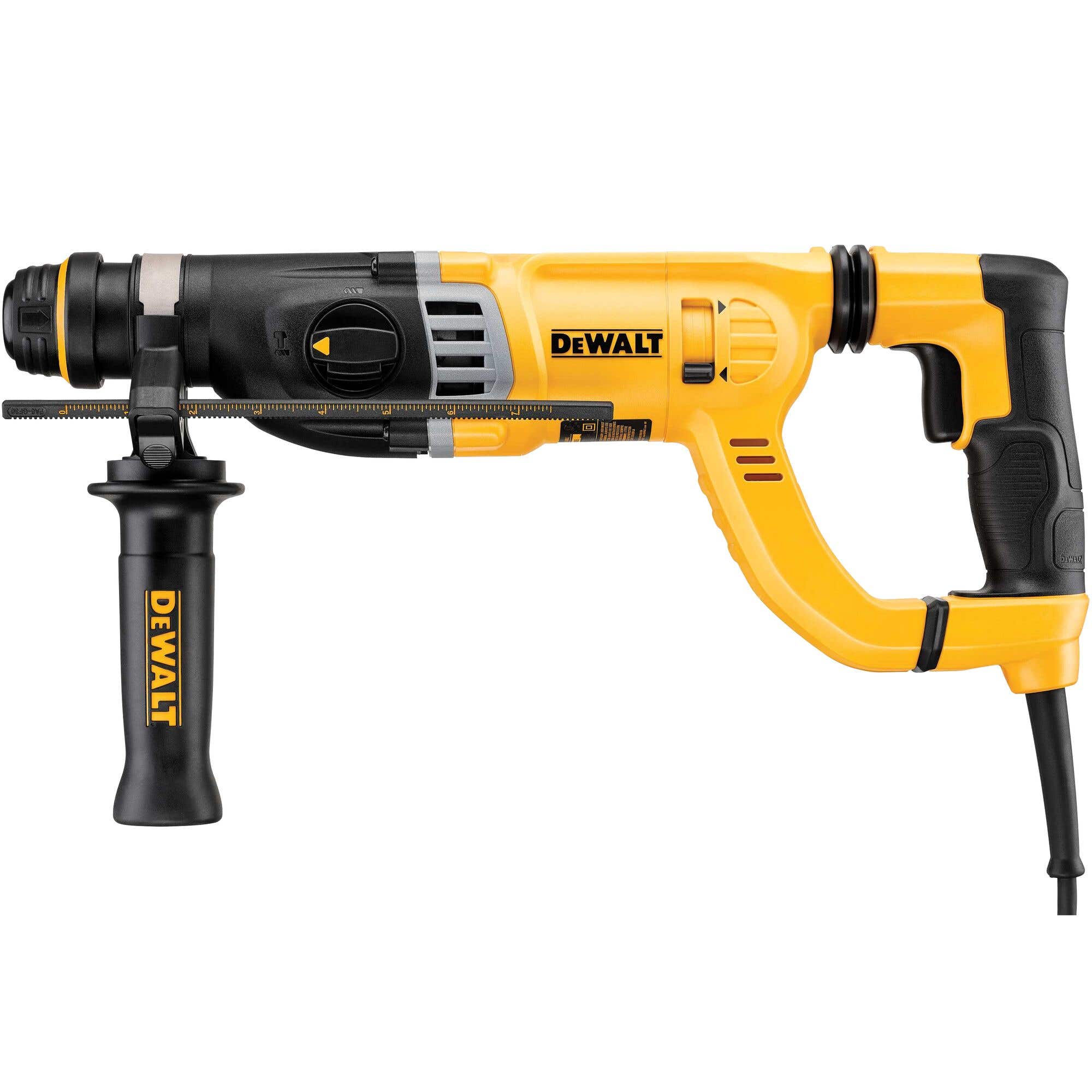 1-1/8" D-Handle SDS Hammer Kit, High-Performance 8.5 amp with Active Vibration Control, Includes Side Handle & Depth Rod, DeWalt® D25263K