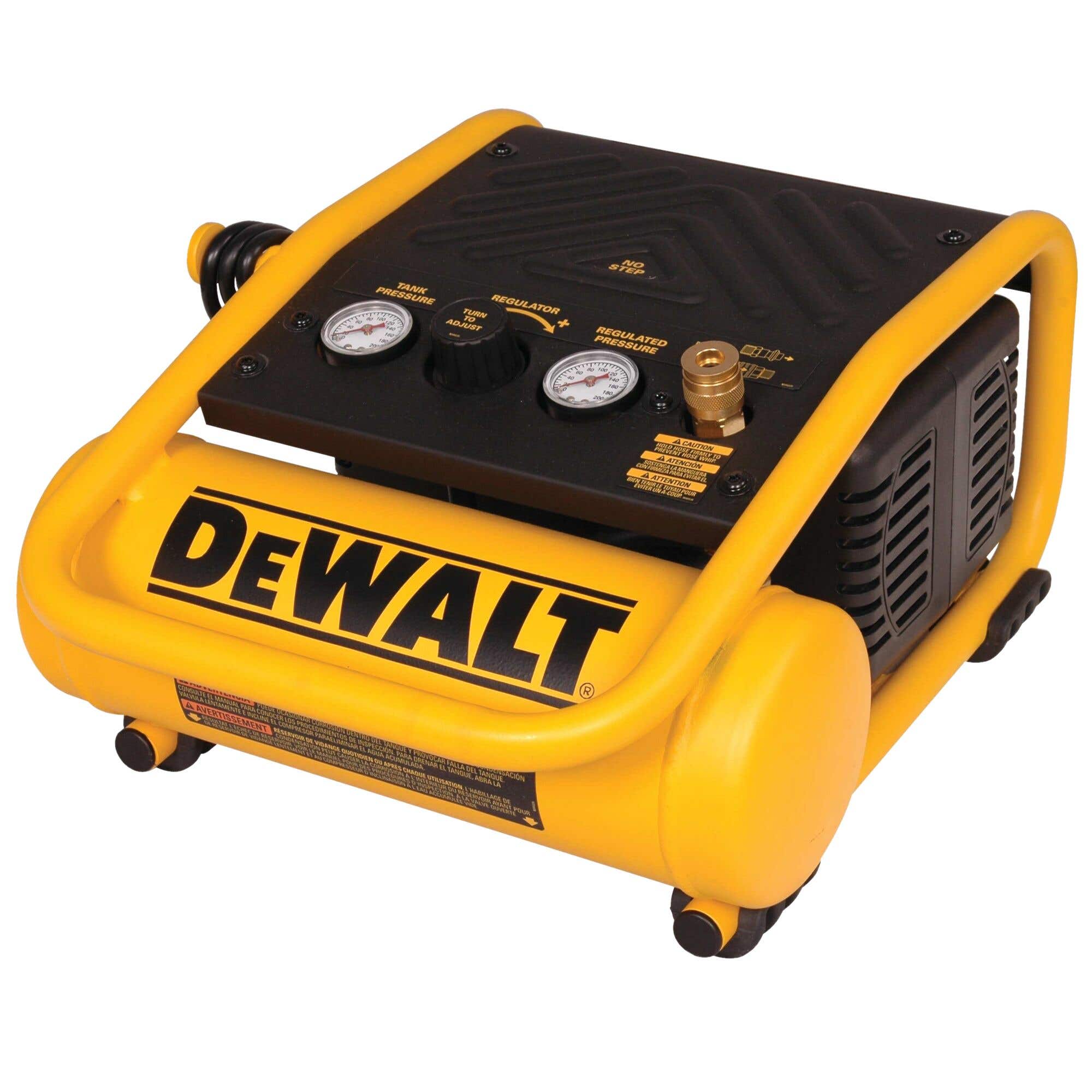 DeWalt 1 Gallon, 135 PSI Max, Trim Compressor, D55140