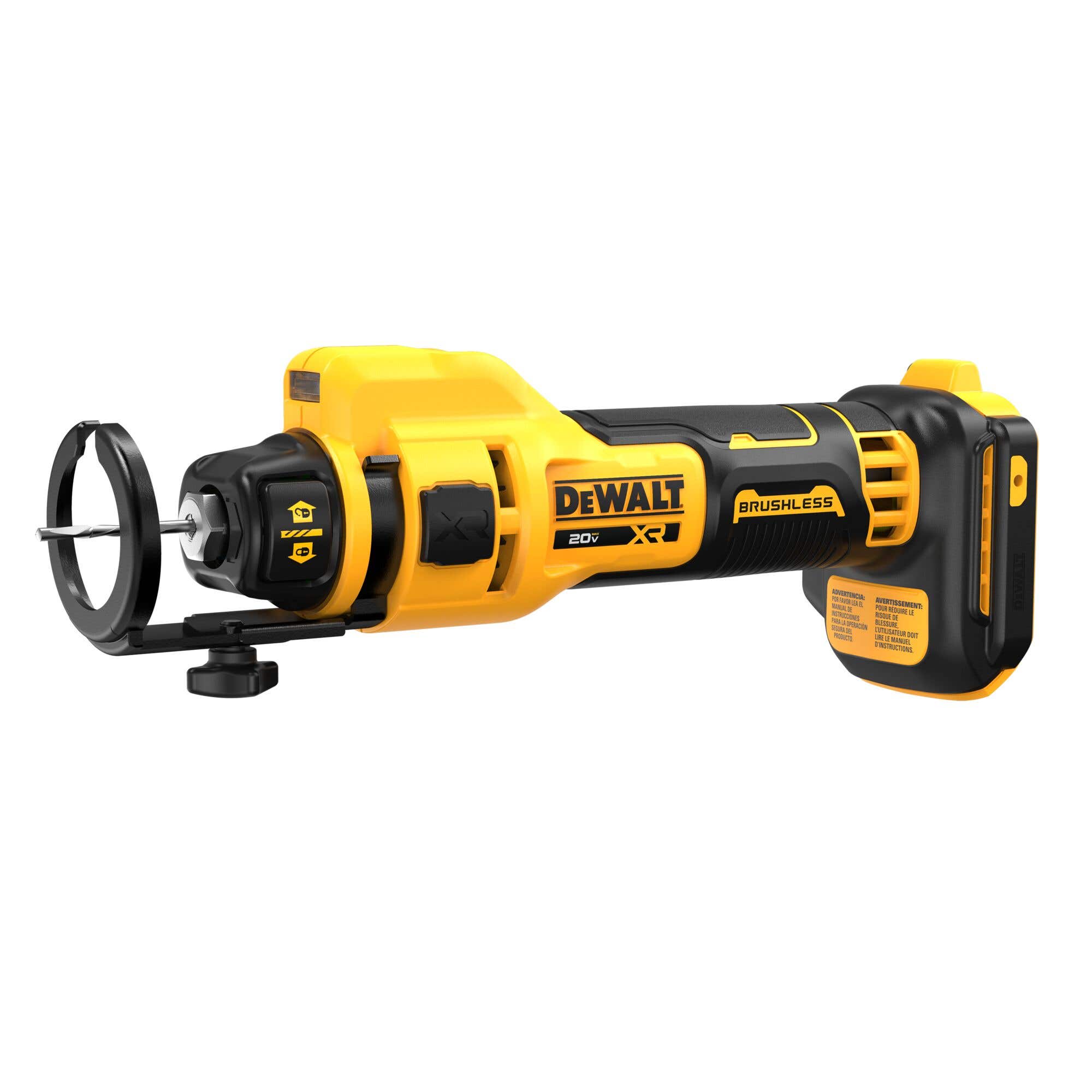 DeWalt 20V MAX* XR® Brushless Drywall Cut-Out Tool, Tool Only, DCE555B
