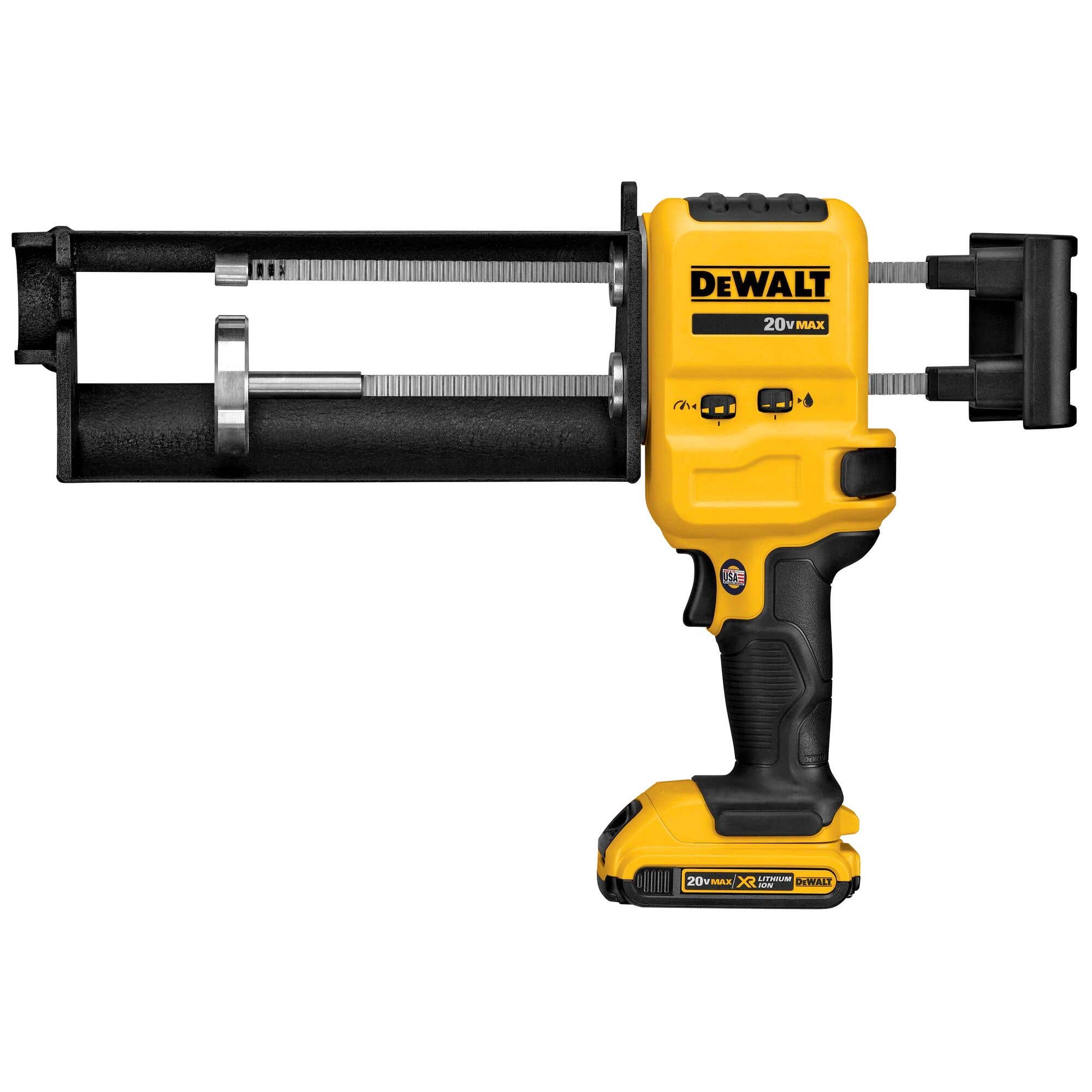 DeWalt 20V Cordless Caulk Gun Kit, 20V, 28 oz. Capacity, DCE595D1