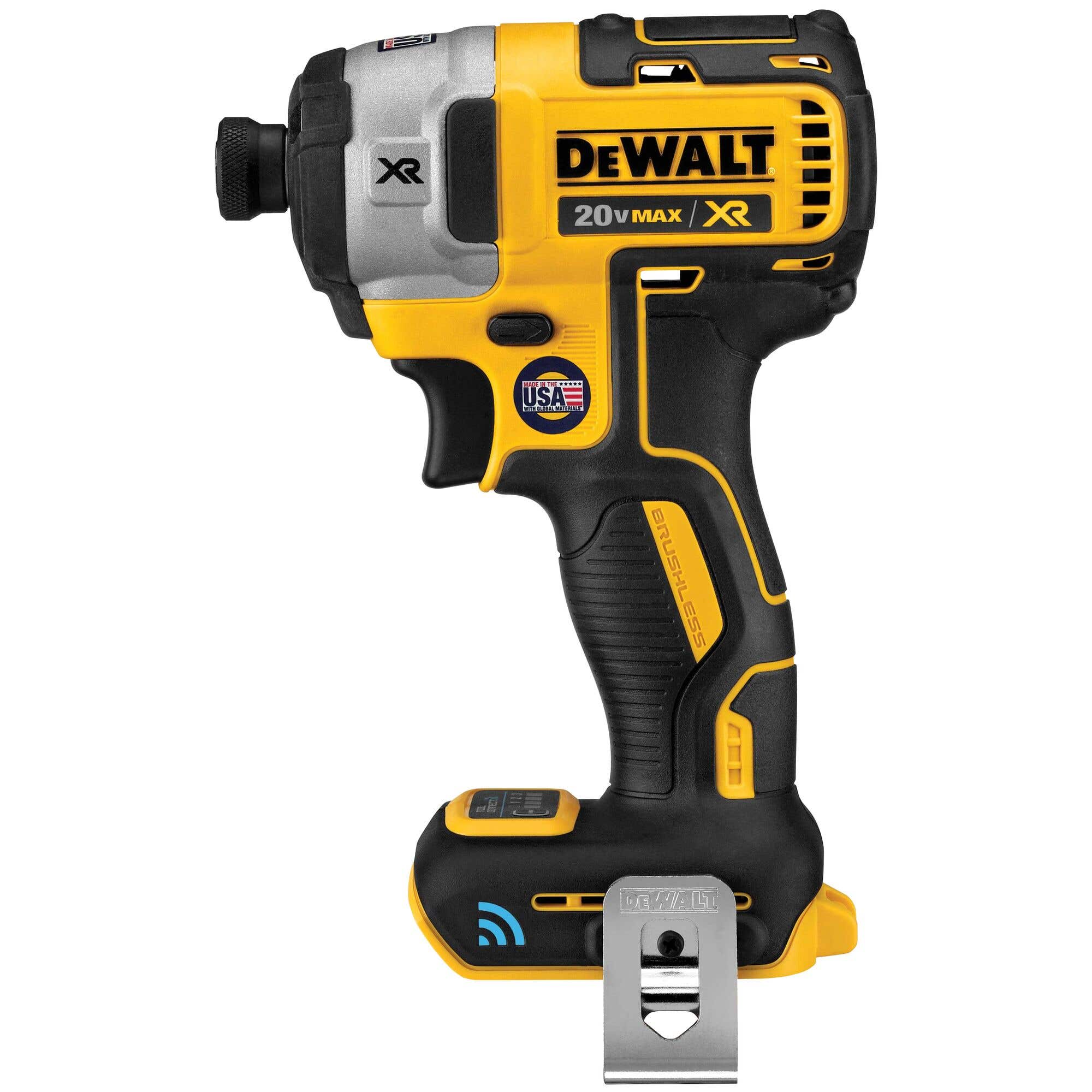 DeWalt 20V MAX XR® Brushless Cordless Impact Driver with TOOL CONNECT™ (Tool Only), DCF888B