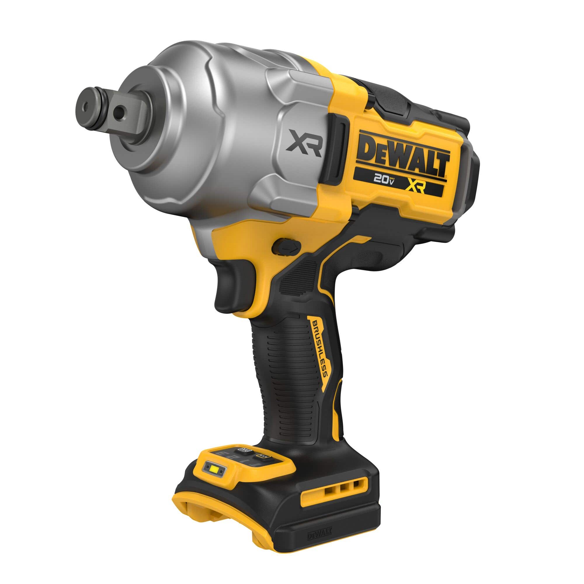 DeWalt 20V MAX XR® Brushless Cordless 3/4" High Torque Impact Wrench with Hog Ring Anvil, Bare Tool, DCF964B