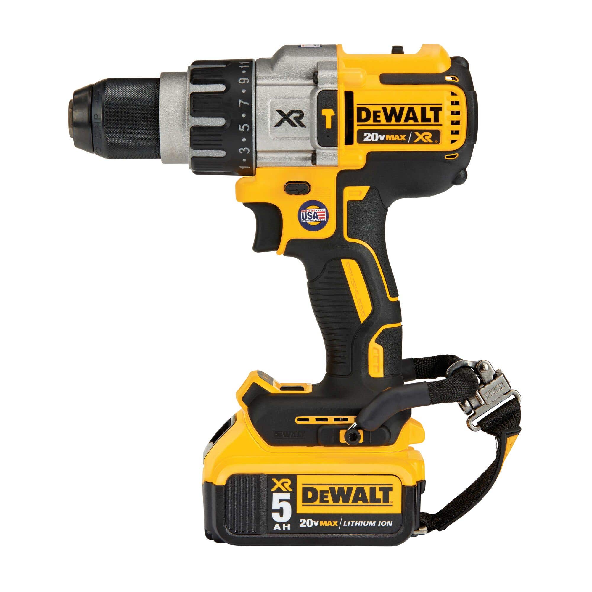 20V MAX XR® Hammer Drill/Impact Driver Combo Kit with LANYARD READY Attachment Points, DeWalt® DCK299P2LR