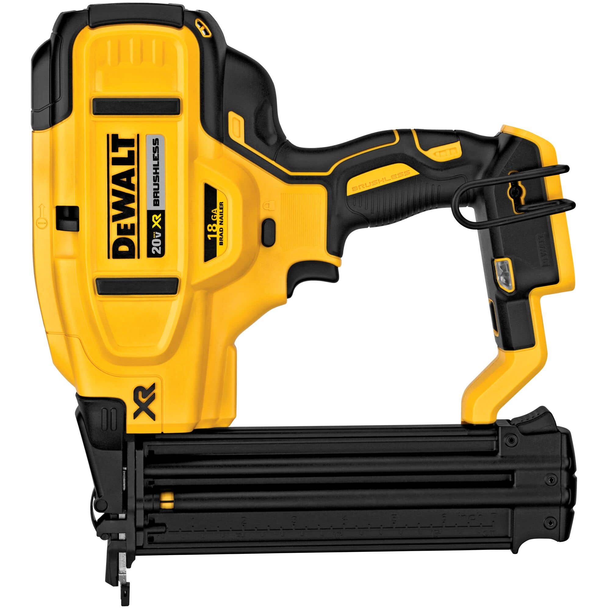 DeWalt 20V MAX XR® 18 Gauge Cordless Brad Nailer, DCN680B